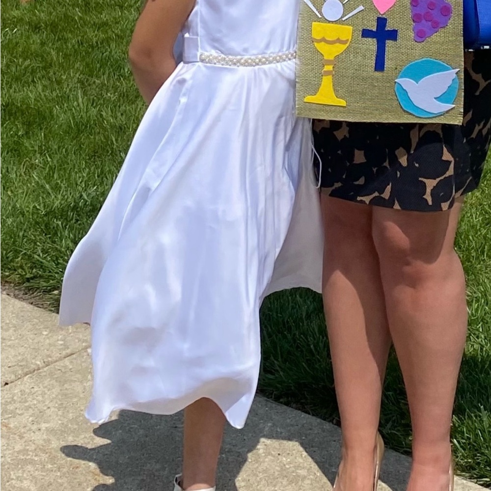 White First Communion Dress